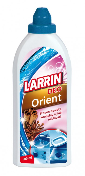 Larrin deo vonný konc.Orient NN 500ml | Čistící, dezinf.prostř., dezodoranty - Osvěžovač vzduchu - Ostatní osvěžovače